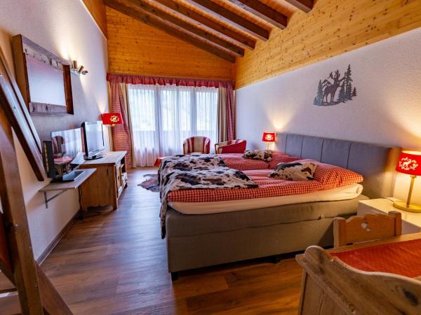 Chalet-Hotel Beau-Site : photo 1 de la chambre suite junior avec balcon