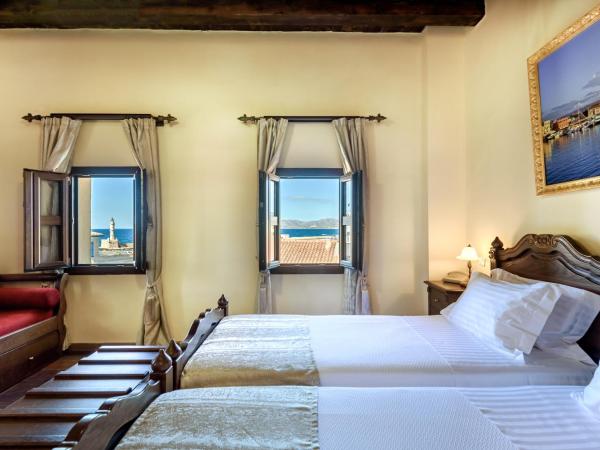 Porto Del Colombo Traditional Boutique Hotel : photo 2 de la chambre chambre double ou lits jumeaux - vue sur mer