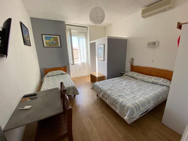 Hôtel Belle Vue d'Angleterre : photo 1 de la chambre chambre triple avec salle de bains extérieure