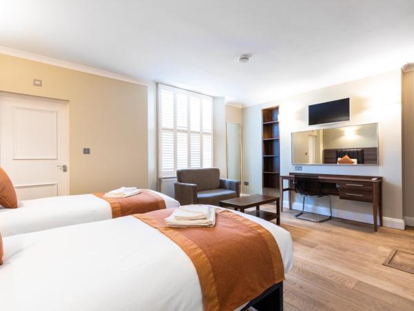 Sidney Hotel London-Victoria : photo 6 de la chambre appartement lits jumeaux - bâtiment séparé