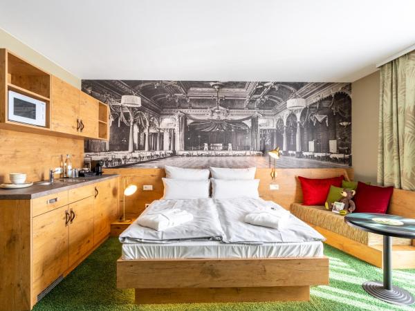 mightyTwice Hotel Dresden : photo 3 de la chambre chambre double avec kitchenette - tasty