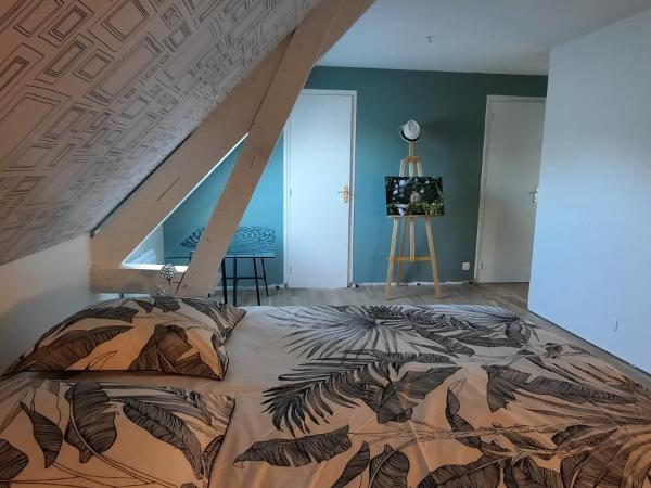 L'escale des caboteurs chambre d'hôte : photo 2 de la chambre chambre double ou lits jumeaux avec salle de bains privative