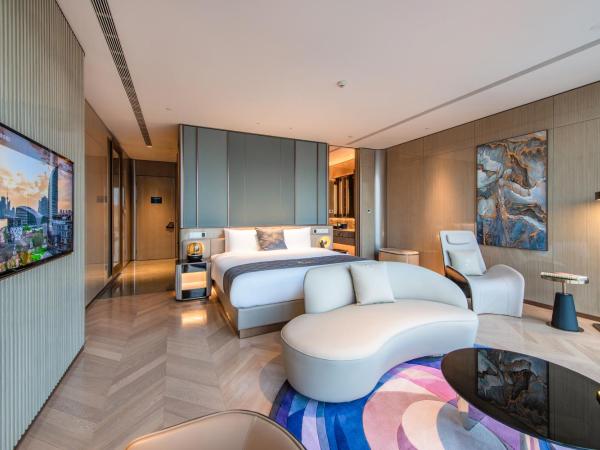 Prodor Hotel Shanghai : photo 1 de la chambre chambre lit king-size deluxe - vue sur rivière