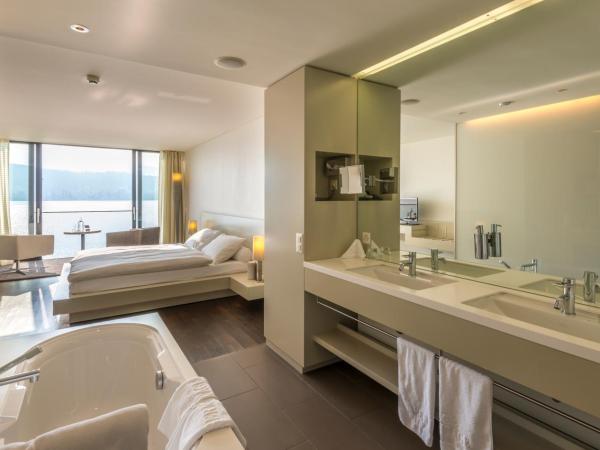 HERMITAGE Lake Lucerne - Beach Club & Lifestyle Hotel : photo 3 de la chambre chambre deluxe - vue sur lac