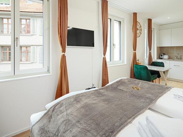 EH Apartments Merkur : photo 5 de la chambre studio lit king-size deluxe
