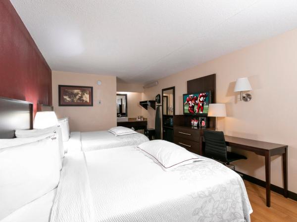 Red Roof Inn PLUS+ Nashville Fairgrounds : photo 1 de la chambre chambre premium avec 2 lits doubles - non-fumeurs - literie surclassée et collation