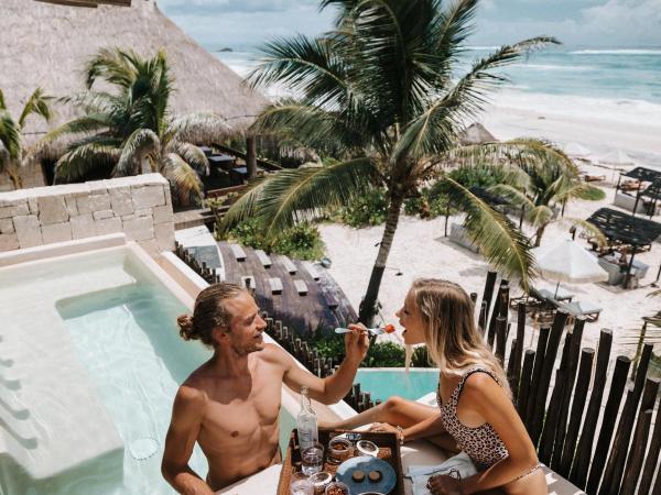 Hotel Ma'xanab Tulum : photo 2 de la chambre suite junior - vue sur océan