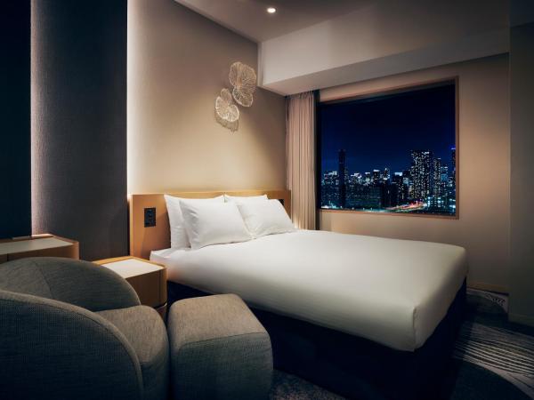 Hotel JAL City Tokyo Toyosu : photo 1 de la chambre court séjour - chambre lit queen-size supérieure pour 2 adultes - non-fumeurs (enregistrement à 16h00 et départ à 9h00)