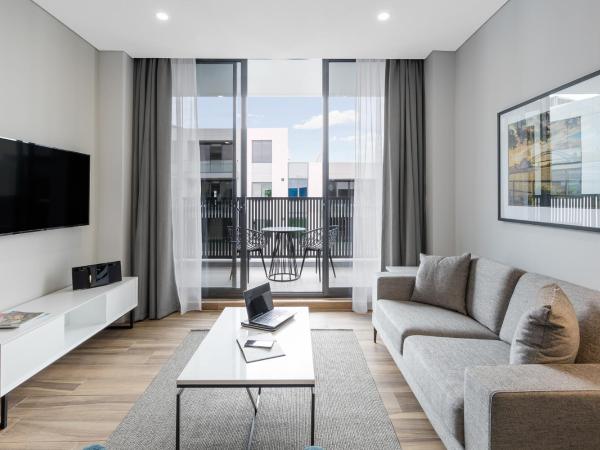 Meriton Suites Coward Street, Mascot : photo 9 de la chambre suite 1 chambre lit king-size deluxe