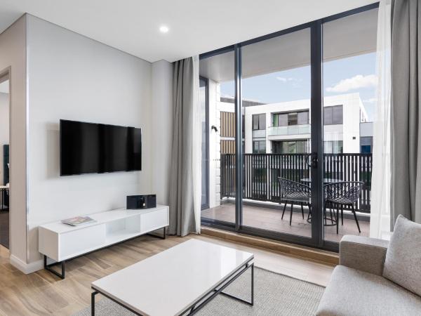 Meriton Suites Coward Street, Mascot : photo 7 de la chambre suite 1 chambre de luxe avec lits jumeaux 