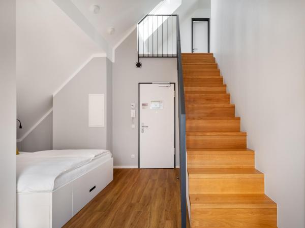 numa I Munico Apartments : photo 6 de la chambre extra large studio with kitchenette and sofa bed - duplex