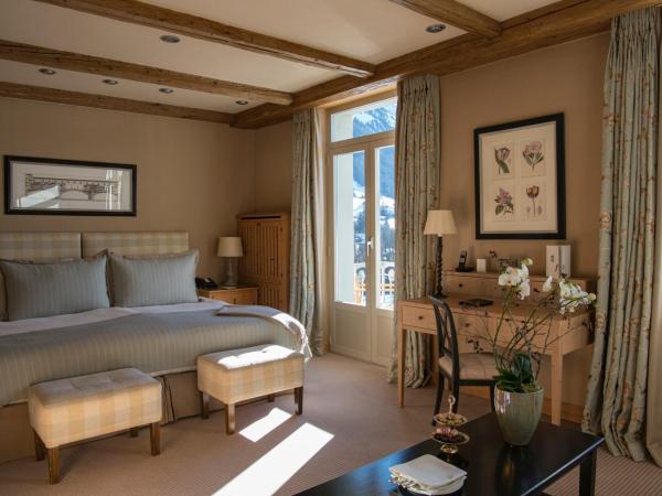 Gstaad Palace : photo 1 de la chambre chambre de luxe - vue sur montagne