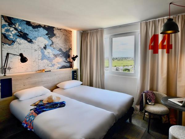 ibis Styles Saint Nazaire Centre Gare : photo 3 de la chambre chambre lits jumeaux