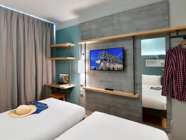 ibis budget Saint Nazaire Centre Gare : photo 1 de la chambre chambre lits jumeaux