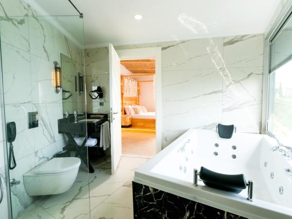 Bilem Hotel Beach & Spa : photo 7 de la chambre suite deluxe avec baignoire spa