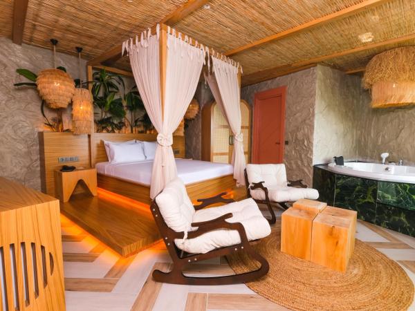 Bilem Hotel Beach & Spa : photo 8 de la chambre suite deluxe avec baignoire spa