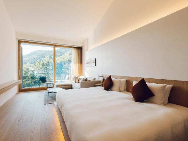 MUNI KYOTO by Onko Chishin : photo 1 de la chambre chambre lit king-size - vue sur montagne