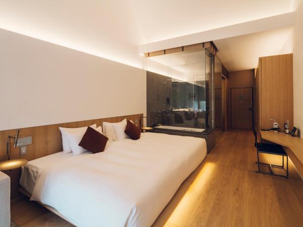 MUNI KYOTO by Onko Chishin : photo 4 de la chambre chambre lit king-size - vue sur montagne