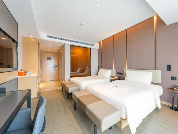 Atour Hotel Wuxi Huishan Wanda Plaza : photo 1 de la chambre chambre lits jumeaux deluxe