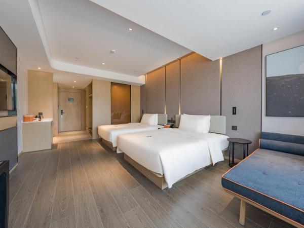 Atour Hotel Wuxi Yuantouzhu Scenic Area Qianrong Road : photo 1 de la chambre chambre lits jumeaux deluxe 