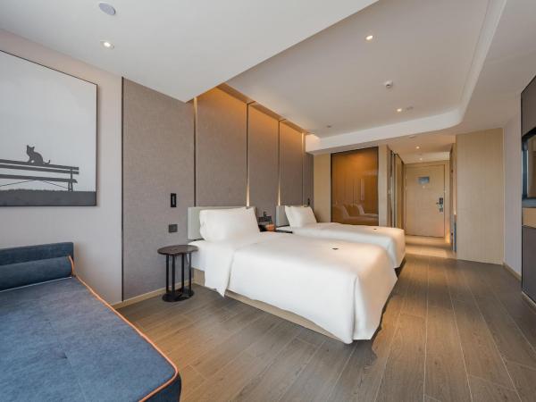 Atour Hotel Wuxi Yuantouzhu Scenic Area Qianrong Road : photo 1 de la chambre chambre lits jumeaux supérieure 