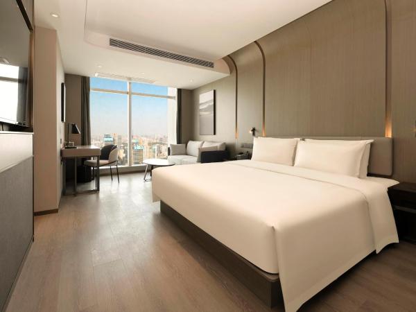 Atour Hotel Wuhan Hankou Financial Center : photo 2 de la chambre chambre double deluxe - vue sur rivière