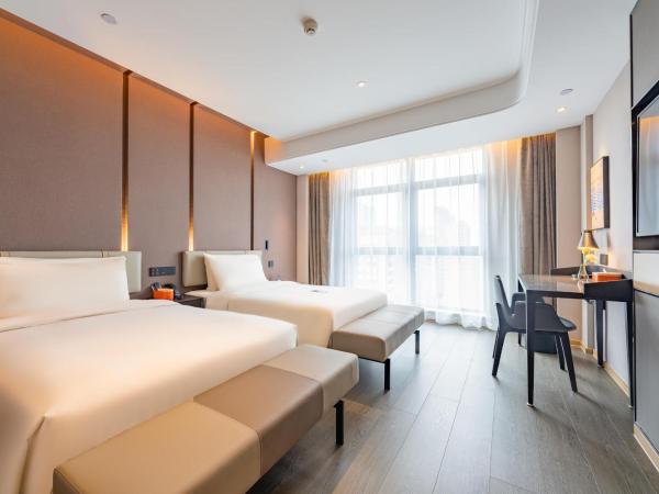 Atour Hotel Wuxi Huishan Wanda Plaza : photo 3 de la chambre chambre lits jumeaux deluxe