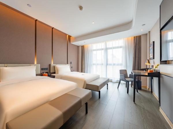 Atour Hotel Wuxi Huishan Wanda Plaza : photo 1 de la chambre chambre lits jumeaux supérieure