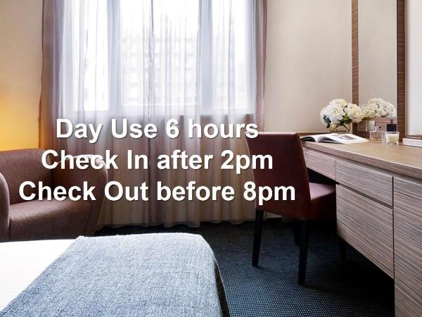 Strand Hotel : photo 1 de la chambre utilisation en journée - chambre double deluxe de 14h00 à 20h00 (6 heures) 