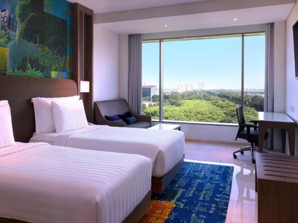 Grand Mercure Jakarta Kemayoran : photo 4 de la chambre chambre lits jumeaux deluxe