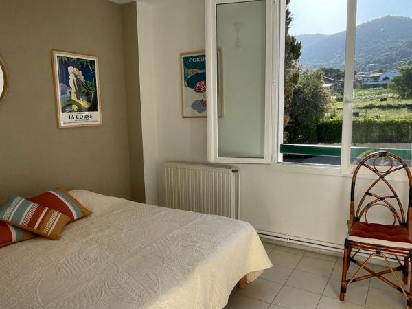 Hotel Thalassa : photo 3 de la chambre chambre lits jumeaux - vue sur jardin