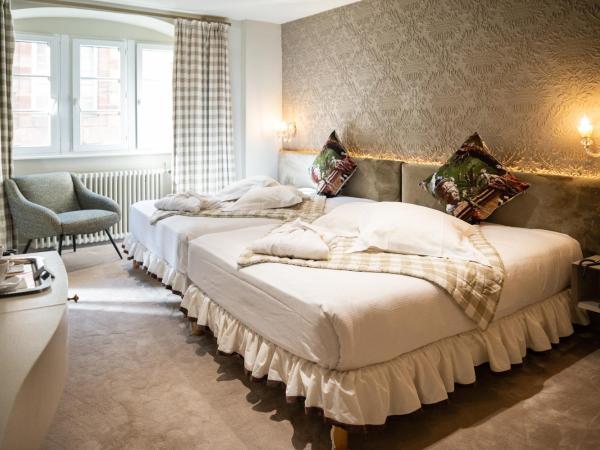 Hotel Suisse : photo 10 de la chambre chambre familiale supérieure - vue sur cathédrale