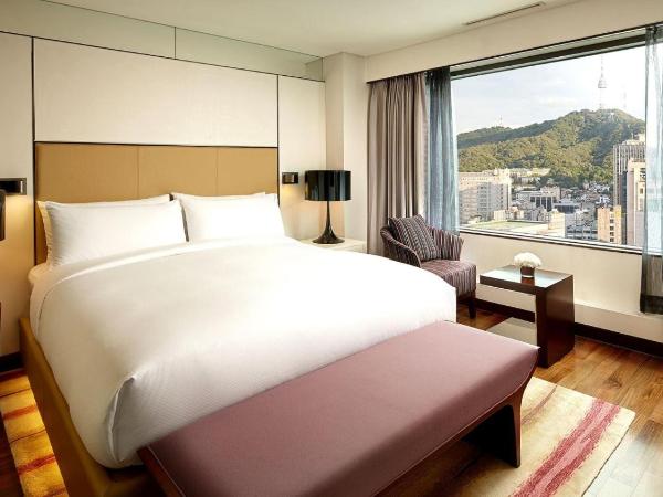 Lotte Hotel Seoul : photo 4 de la chambre suite chambre double deluxe club avec 1 lit d'appoint - accès au salon club pour 3 personnes 