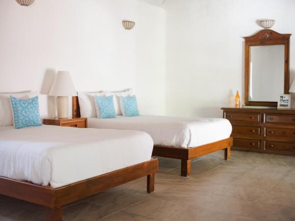 Na Balam Hotel : photo 1 de la chambre hébergement double standard avec 2 lits doubles - côté piscine