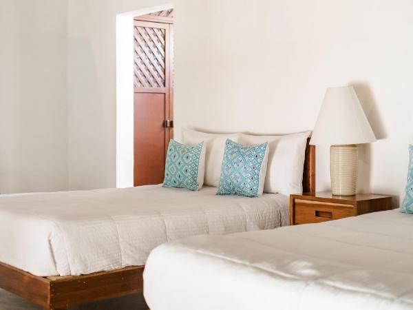 Na Balam Hotel : photo 10 de la chambre hébergement double standard avec 2 lits doubles - côté piscine