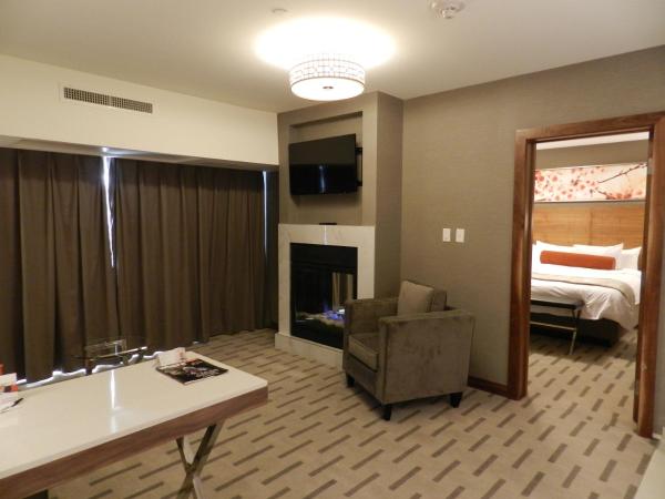 Radisson Hotel & Conference Centre Calgary Airport : photo 10 de la chambre suite 1 chambre lit king-size avec canapé-lit