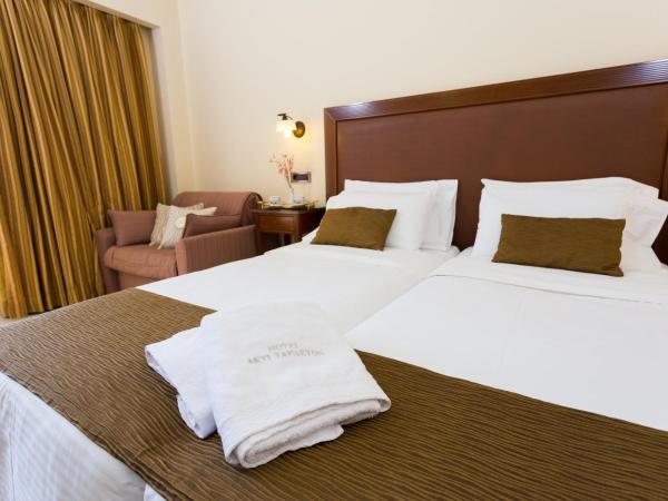 Akti Taygetos - Conference Resort : photo 4 de la chambre chambre double supérieure avec vue partielle sur la mer