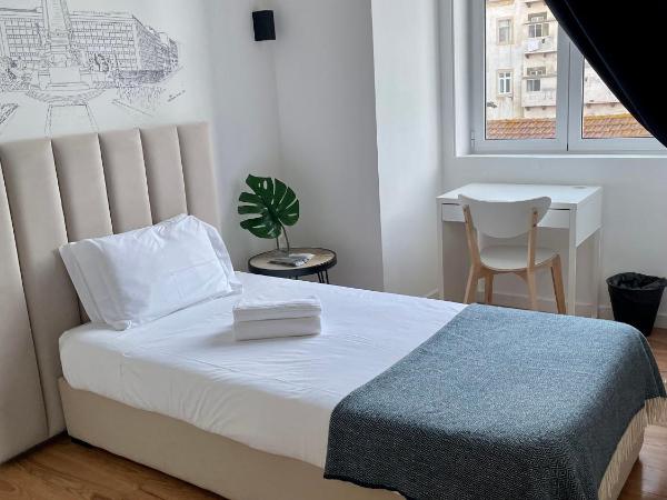 Lisbon Check-In Guesthouse : photo 2 de la chambre chambre simple supérieure avec salle de bains privative