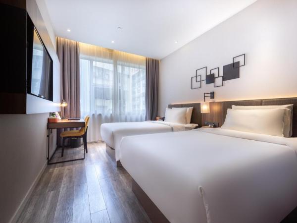 Atour Hotel X Nanshan Coastal City Shenzhen : photo 1 de la chambre chambre lits jumeaux spacieuse