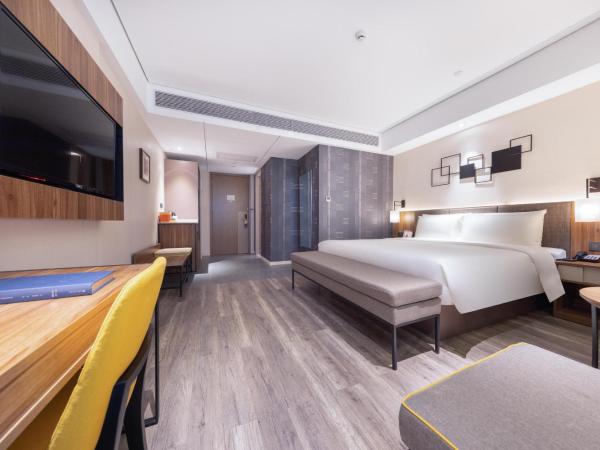 Atour Hotel X Nanshan Coastal City Shenzhen : photo 1 de la chambre chambre lit king-size supérieure 