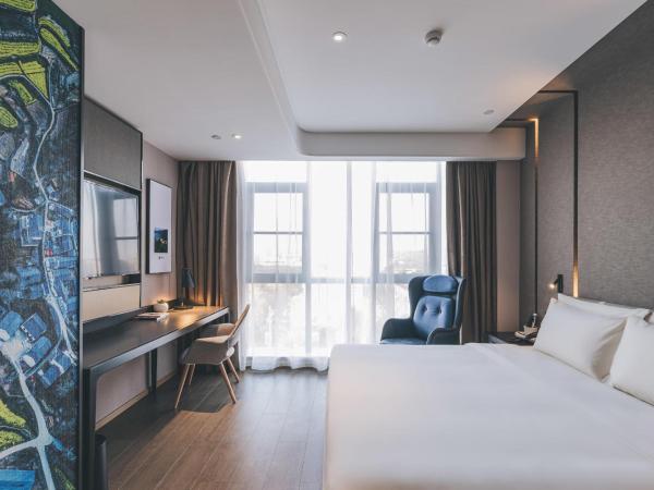 Atour Hotel Ningbo Jishi Harbor Outlets : photo 1 de la chambre double room with city view