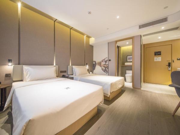 Atour Hotel Wuxi Railway Station Chunsheng Road : photo 2 de la chambre chambre lits jumeaux supérieure 