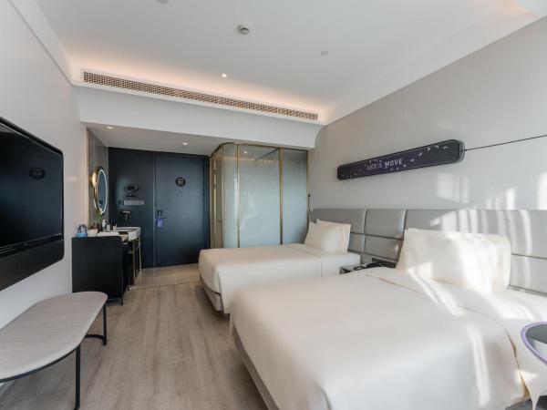 Atour Light Music Hotel Suzhou Panmen Ancient Canal : photo 1 de la chambre chambre lits jumeaux cozy