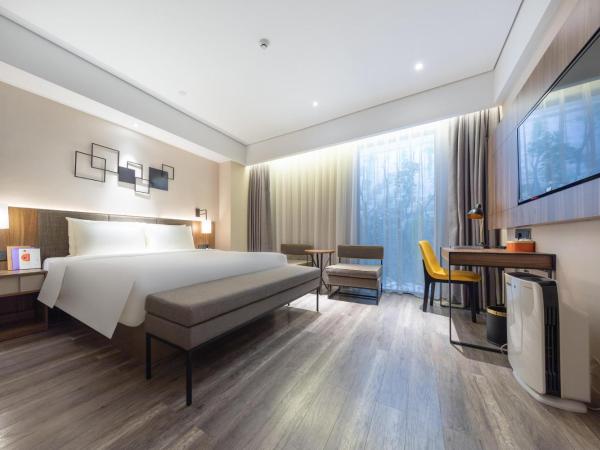 Atour Hotel X Nanshan Coastal City Shenzhen : photo 3 de la chambre chambre lit king-size supérieure 