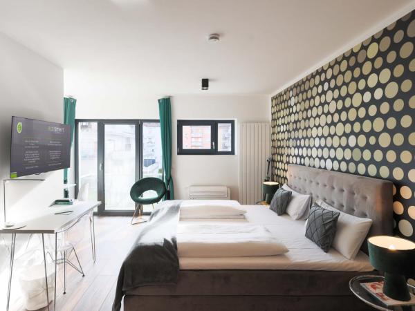 Eco Smart Apartments Premium City : photo 2 de la chambre appartement suite supérieure avec balcon