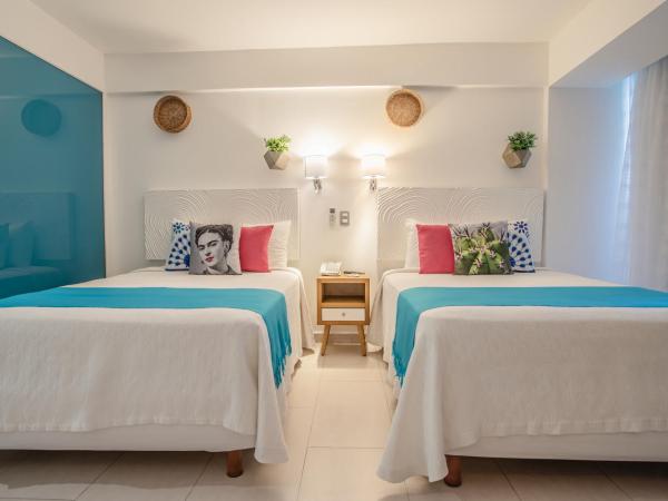 Mia Reef Isla Mujeres Cancun All Inclusive Resort : photo 5 de la chambre hébergement deluxe - 2 enfants maximum - vue sur océan