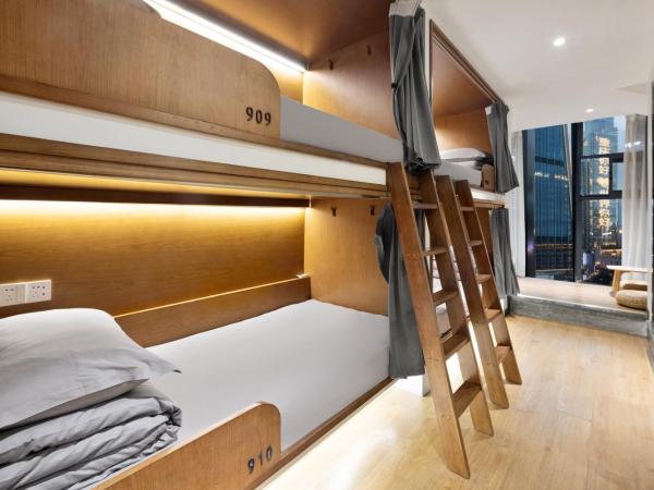 吃山文化青年旅店 : photo 3 de la chambre lit dans dortoir pour femmes de 4 lits