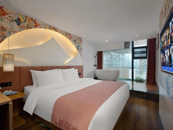 吃山文化青年旅店 : photo 1 de la chambre chambre double