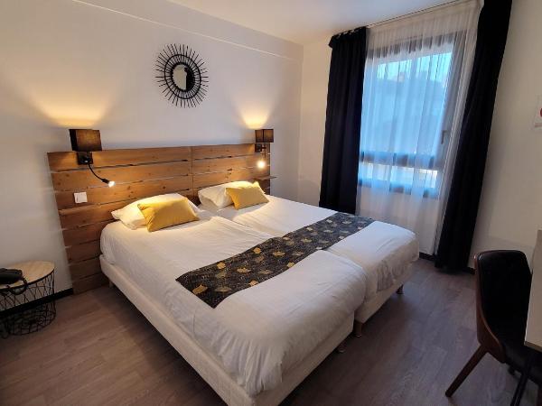 Hôtel Le Valois, Cognac Centre : photo 4 de la chambre chambre lits jumeaux standard