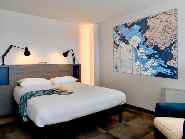 ibis Styles Saint Nazaire Centre Gare : photo 3 de la chambre chambre double supérieure avec 1 lit double et 1 lit simple - duplex